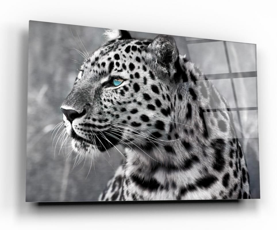Leopar Cam Tablo Özel Tasarım Ofis, Mutfak Çocuk Odası, Salon Dekorasyon