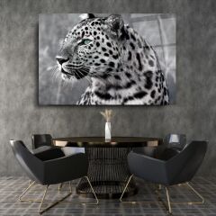 Leopar Cam Tablo Özel Tasarım Ofis, Mutfak Çocuk Odası, Salon Dekorasyon