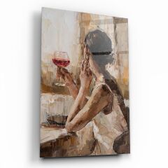 Kadın Cam Tablo Özel Tasarım Ofis, Mutfak Çocuk Odası, Salon Dekorasyon