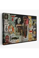 Jean Michel Basquiat Notary Kanvas Tablo-5002