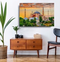 Ayasofya Cam Tablo Özel Tasarım Ofis, Mutfak Çocuk Odası, Salon Dekorasyon