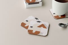 Dekoratif Bardak Altlığı Minimal Desen 240