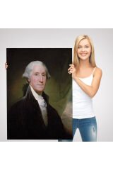 Amerika Birleşik Devletleri Kurucusu George Washington Duvar Tablosu-6411