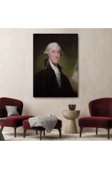Amerika Birleşik Devletleri Kurucusu George Washington Duvar Tablosu-6411
