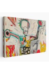 Jean Michel Basquiat'in Untitled 1982 Kanvas Tablo-5016