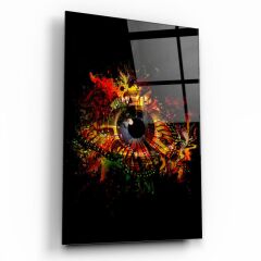 Göz Bebeği Cam Tablo Özel Tasarım Ofis, Mutfak Çocuk Odası, Salon Dekorasyon