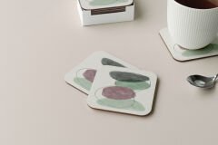 Dekoratif Bardak Altlığı Minimal Desen 250