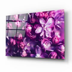 Çiçek Cam Tablo Özel Tasarım Ofis, Mutfak Çocuk Odası, Salon Dekorasyon