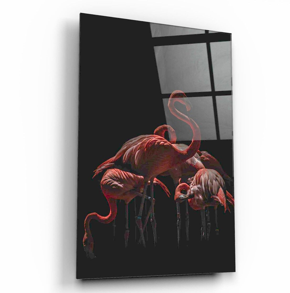 Flamingo Cam Tablo Özel Tasarım Ofis, Mutfak Çocuk Odası, Salon Dekorasyon