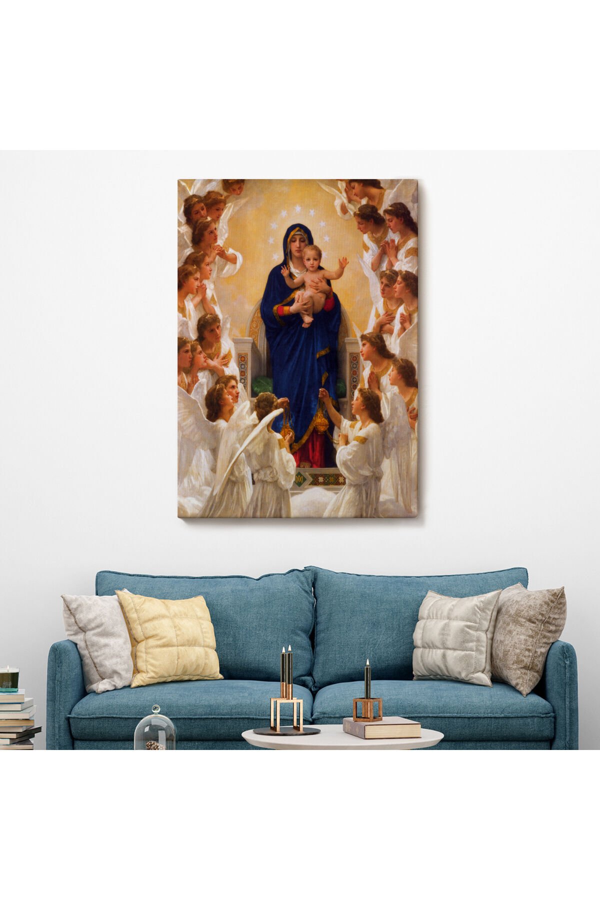 Meryem ve Oğlu İsa Tablo - Jesus Christ -6450