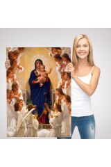 Meryem ve Oğlu İsa Tablo - Jesus Christ -6450