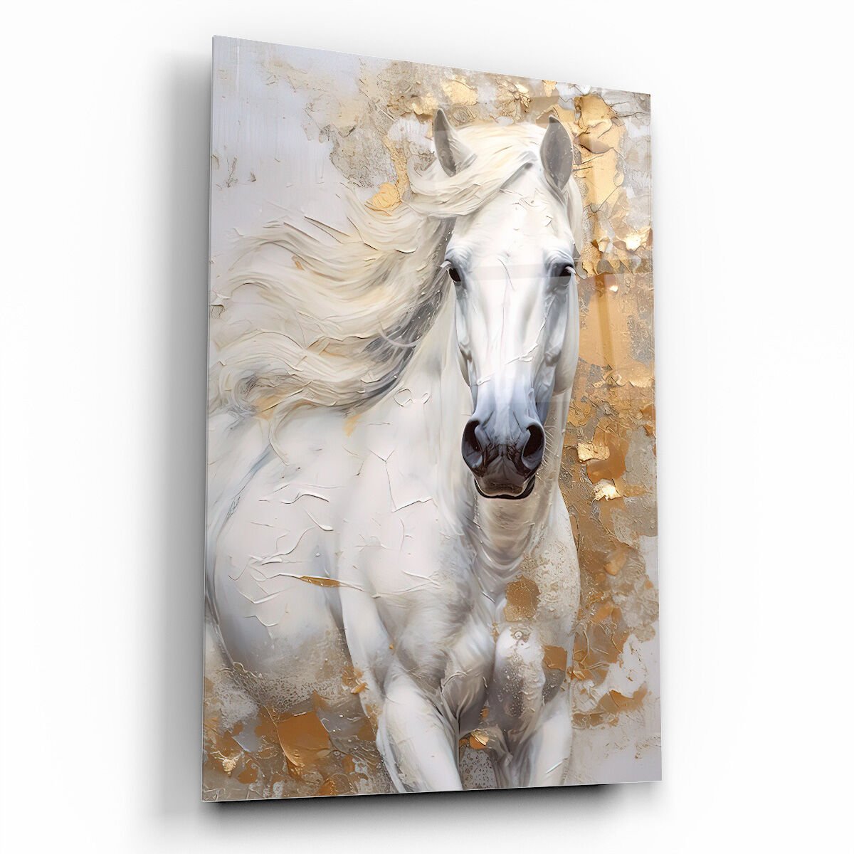 Beyaz At Cam Tablo Özel Tasarım Ofis, Mutfak Çocuk Odası, Salon Dekorasyon