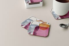 Dekoratif Bardak Altlığı Minimal Desen 284