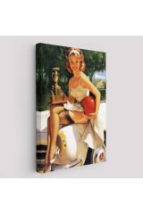 Kupa Kızı Kazanan Kız Tablosu - Trophy Girl A Winner-6456