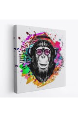 Dj Maymun Kanvas Tablo-5063
