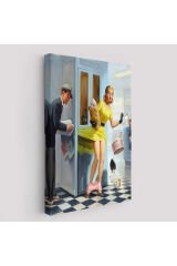 Pin Up Girl Duvar Tablo-6458