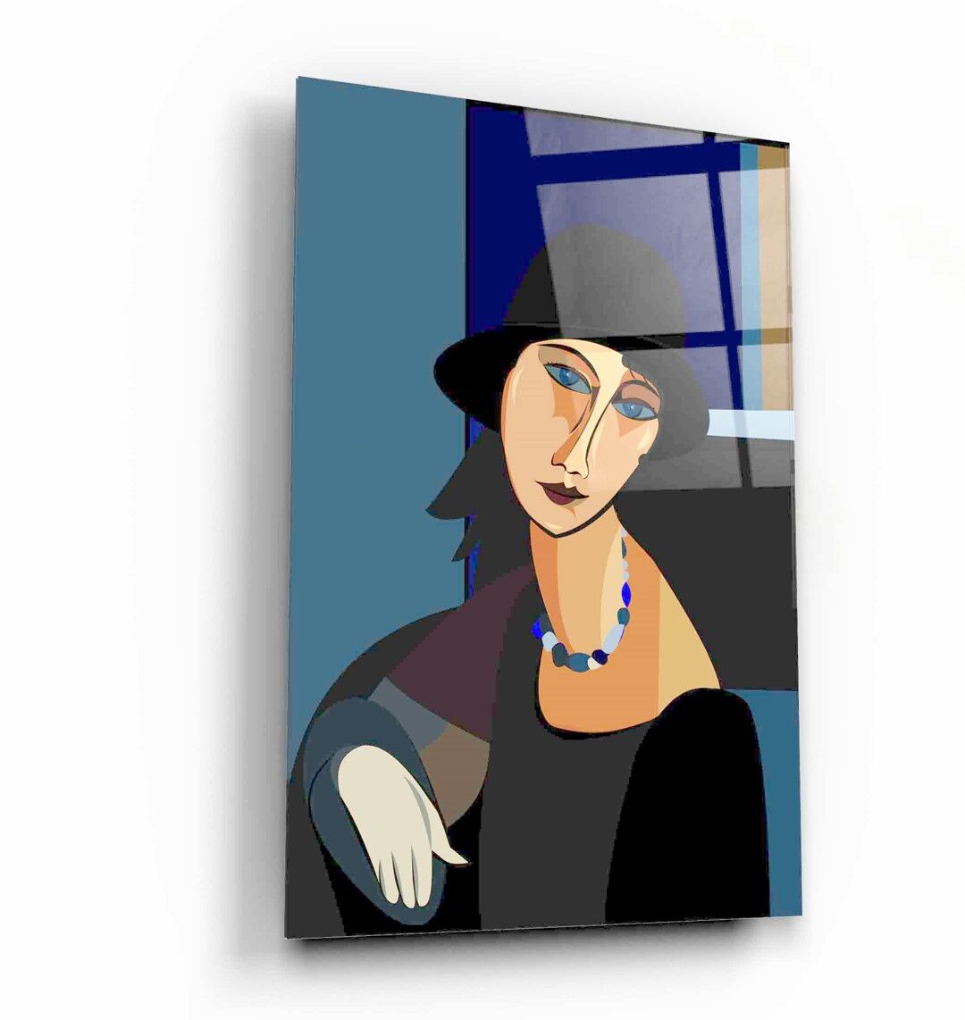 Kadın Cam Tablo Özel Tasarım Ofis, Mutfak Çocuk Odası, Salon Dekorasyon