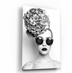 Kadın Cam Tablo Özel Tasarım Ofis, Mutfak Çocuk Odası, Salon Dekorasyon