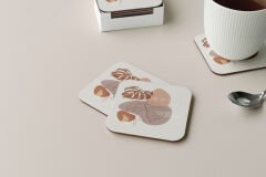 Dekoratif Bardak Altlığı Minimal Desen 299