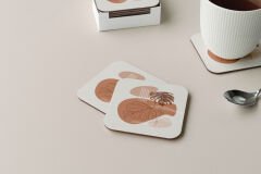 Dekoratif Bardak Altlığı Minimal Desen 301