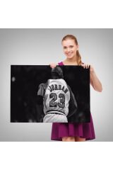 Michael Jordan Kanvas Tablo, Chicago Bulls-5087
