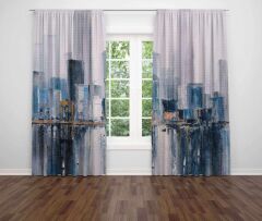 3D Baskılı Fon Perde - 280 x 240