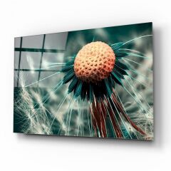 Çiçek Cam Tablo Özel Tasarım Ofis, Mutfak Çocuk Odası, Salon Dekorasyon