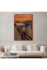 Edvard Munch'un Çığlık İsimli Eseri Kanvas Tablo-5116