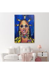 Beyonce Kanvas Tablo-5120