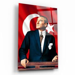Atatürk Cam Tablo Özel Tasarım Ofis, Mutfak Çocuk Odası, Salon Dekorasyon
