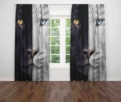 3D Baskılı Fon Perde - 280 x 240