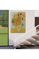 Vincent Van Gogh Ayçiçekleri İsimli Eseri Kanvas Tablo-5133