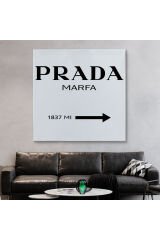 Prada Marfa Kanvas Tablo-5134