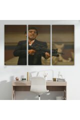 Scarface Alpacino İtalyan Mafya Kanvas Tablo-5147