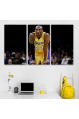 Kobe Bryant Los Angeles Lakers Kanvas Tablo / Black Mamba-5149