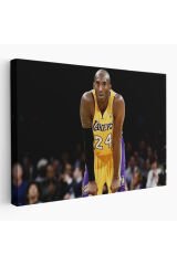 Kobe Bryant Los Angeles Lakers Kanvas Tablo / Black Mamba-5149