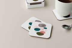 Dekoratif Bardak Altlığı Circle Design 19