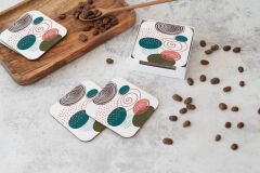 Dekoratif Bardak Altlığı Circle Design 19