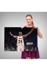 Kobe Bryant Los Angeles Lakers Kanvas Tablo / Black Mamba-5152