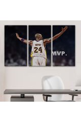Kobe Bryant Los Angeles Lakers Kanvas Tablo / Black Mamba-5152