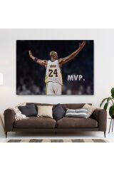 Kobe Bryant Los Angeles Lakers Kanvas Tablo / Black Mamba-5152