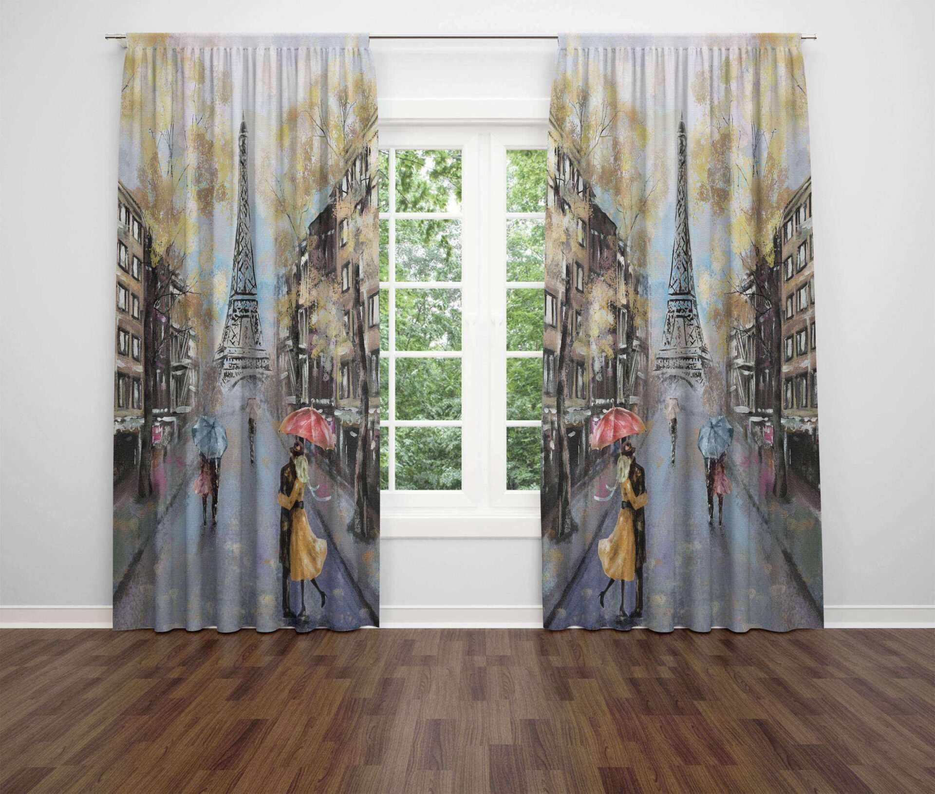 3D Baskılı Fon Perde - 280 x 240