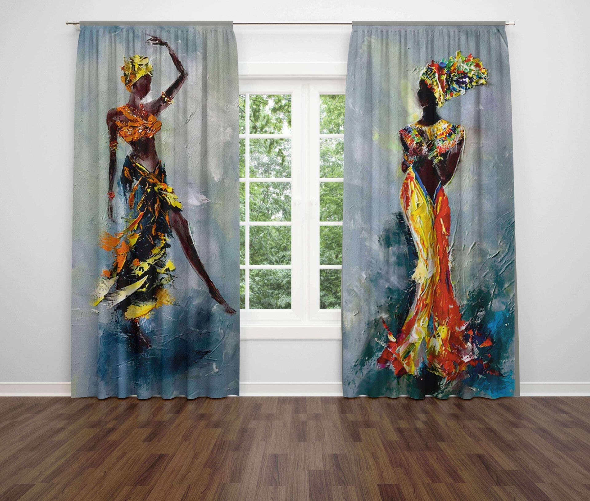 3D Baskılı Fon Perde - 280 x 240