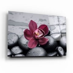 Çiçek Cam Tablo Özel Tasarım Ofis, Mutfak Çocuk Odası, Salon Dekorasyon