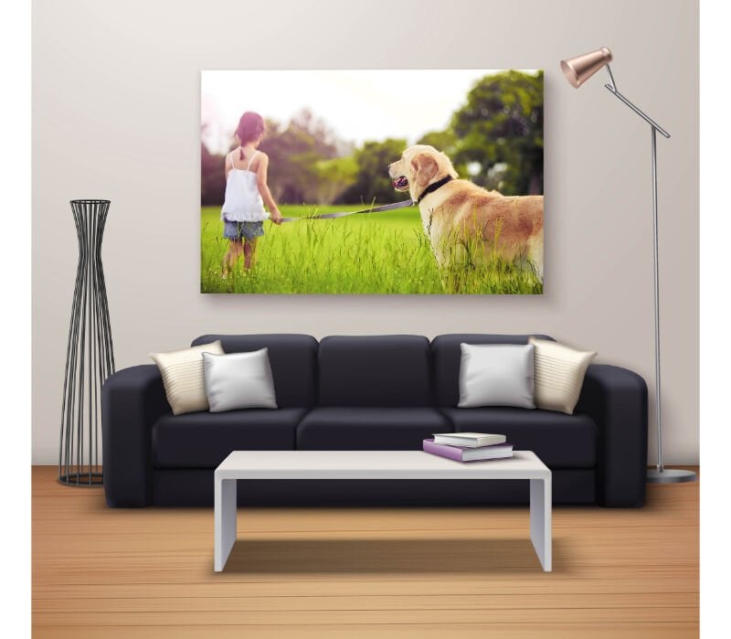 Dekoratif Baskı Özel Tasarım Dikdödrtgen Kanvas Tablo 1689