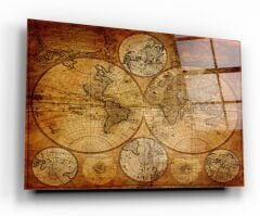 Harita Cam Tablo Özel Tasarım Ofis, Mutfak Çocuk Odası, Salon Dekorasyon