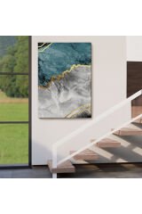 Mermer Desenli Dekoratif Kanvas Tablo-5174