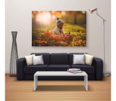 Dekoratif Baskı Özel Tasarım Dikdödrtgen Kanvas Tablo 1704