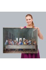Da Vinci'nin Son Akşam Yemeği Kanvas Tablo-5184