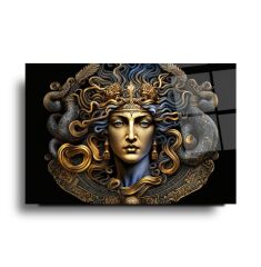 Medusa Cam Tablo Özel Tasarım Ofis, Mutfak Çocuk Odası, Salon Dekorasyon